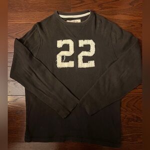 Vintage Rusty Men's Dark Gray Crewneck #22 Sweater Size Large